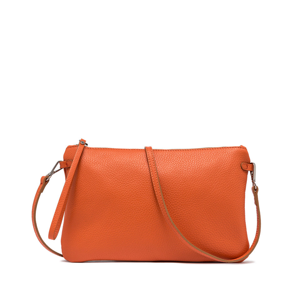 Borsa a tracolla Gianni Chiarini in pelle liscia con linea essenziale