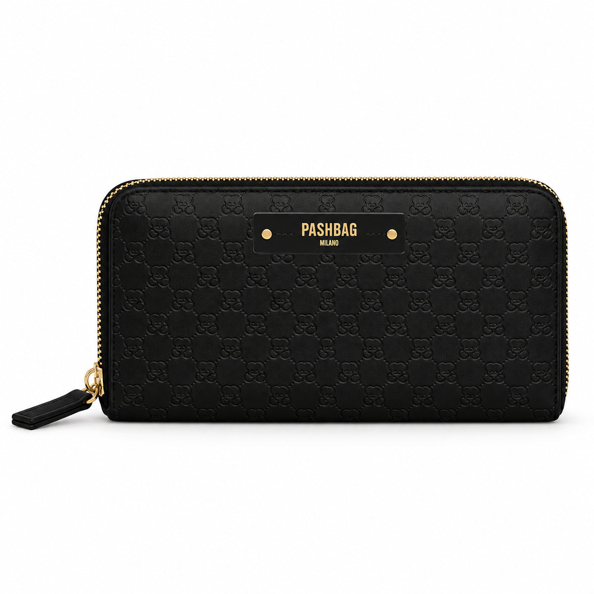 PashBag Portafoglio Donna Grande con Chiusura Zip Around