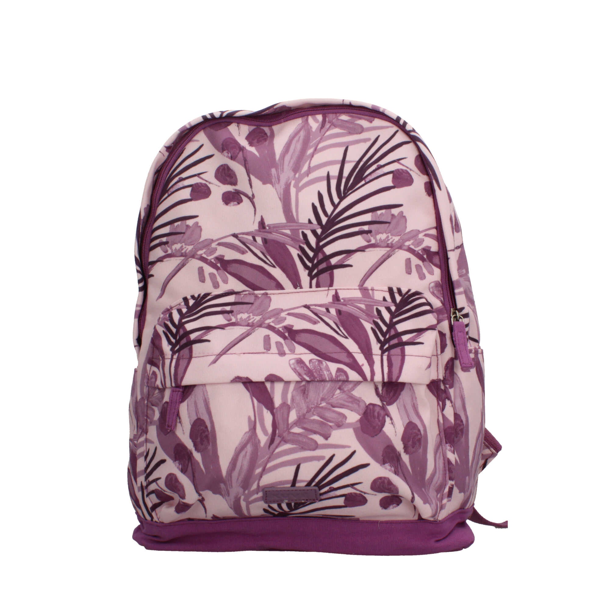 Zaino Kuve con stampa tropicale e fondo rinforzato