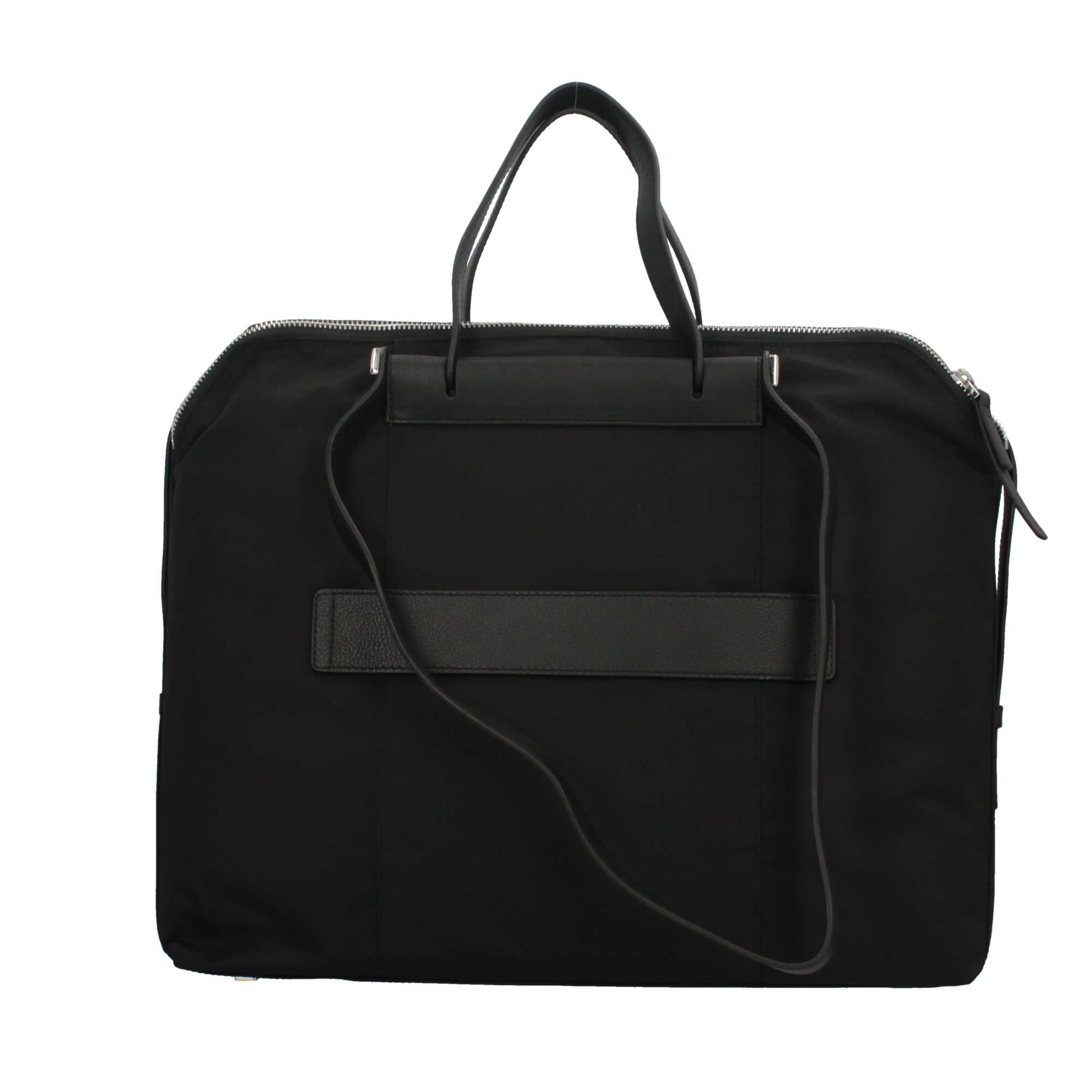 Piquadro borsa porta PC 14" in pelle con protezione antiurto e scomparti organizzati