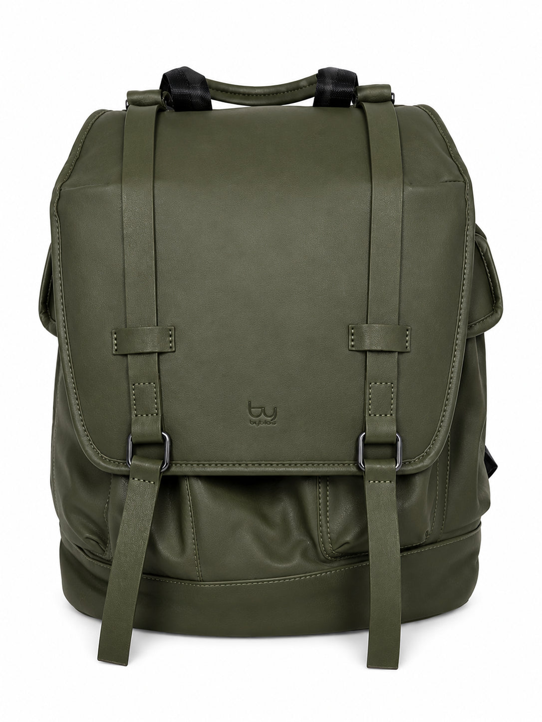 By Byblos Zaino Uomo Urban con Patta e Spallacci Regolabili VERDE MILI TU | Giò Fashion