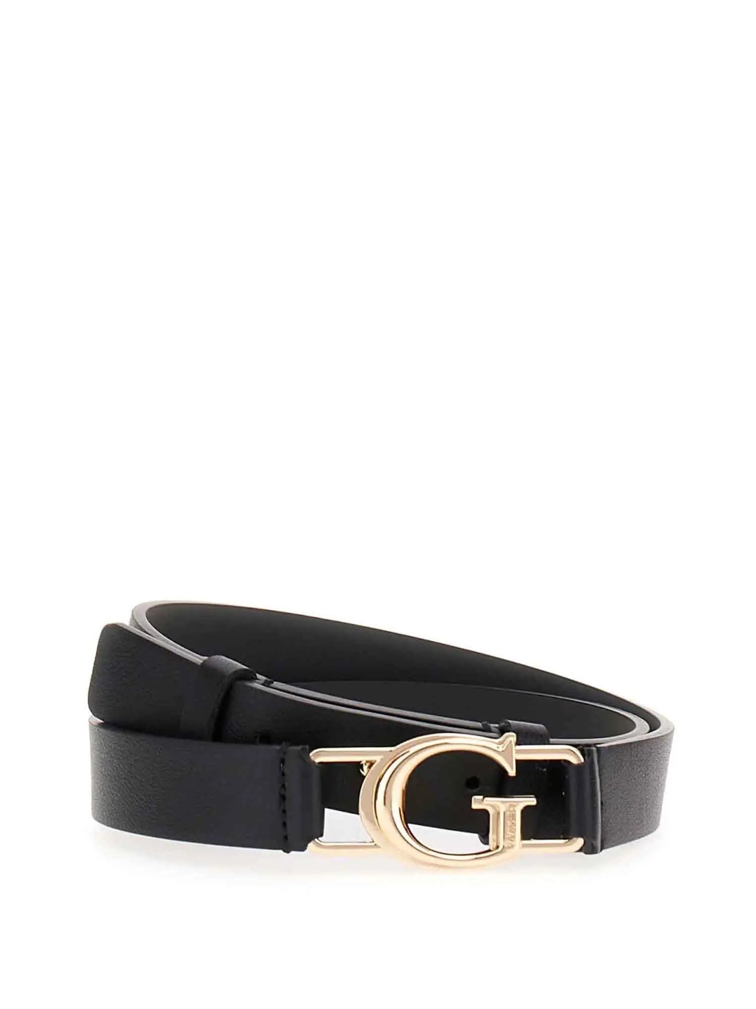 Cintura Guess con fibbia logata a G NERO M | Giò Fashion