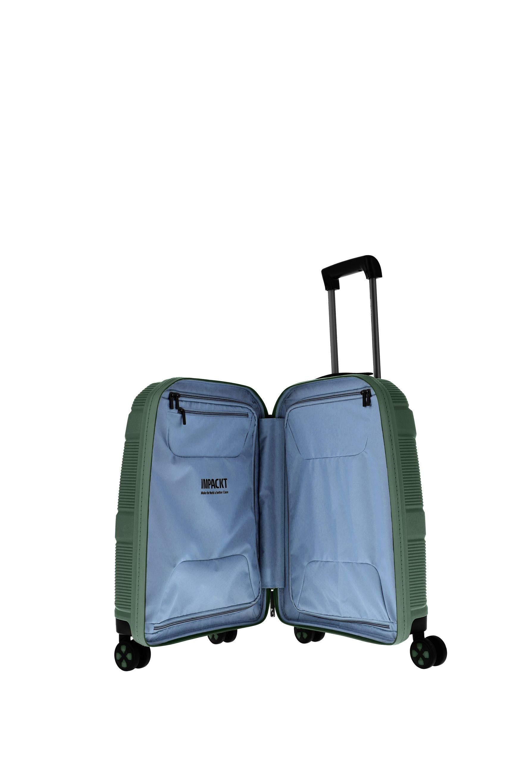 Valigia bagaglio a mano rigida Travelite Impackt con USB, TSA e ruote rinforzate