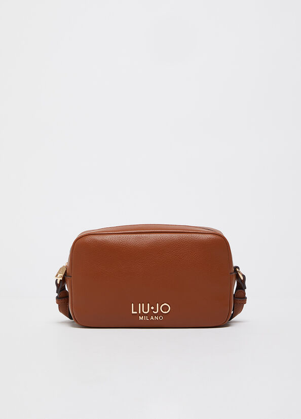 Borsa a Tracolla Donna Liu Jo con Logo e Dettagli Borchiati