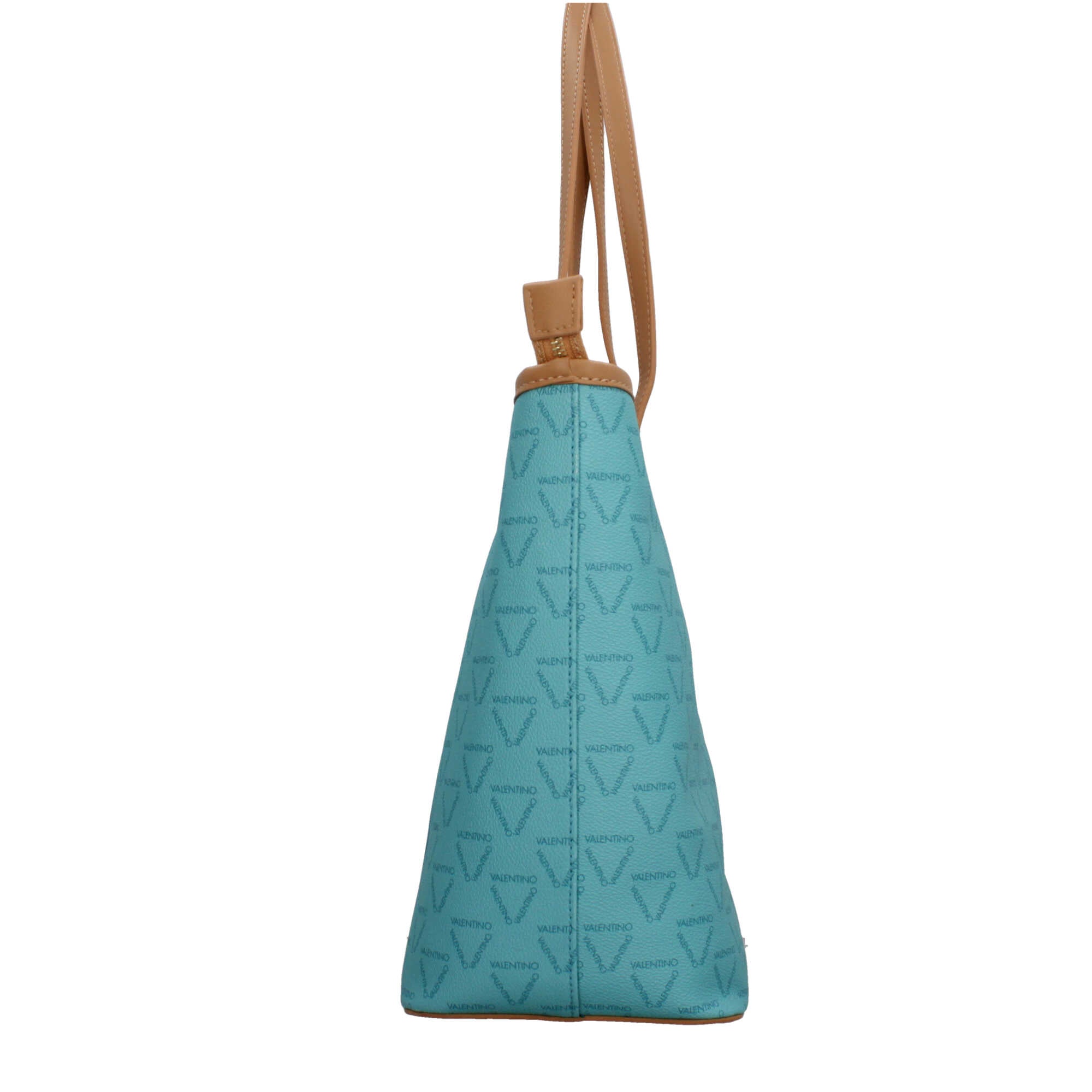 Borsa Valentino shopper in pelle sintetica con logo frontale
