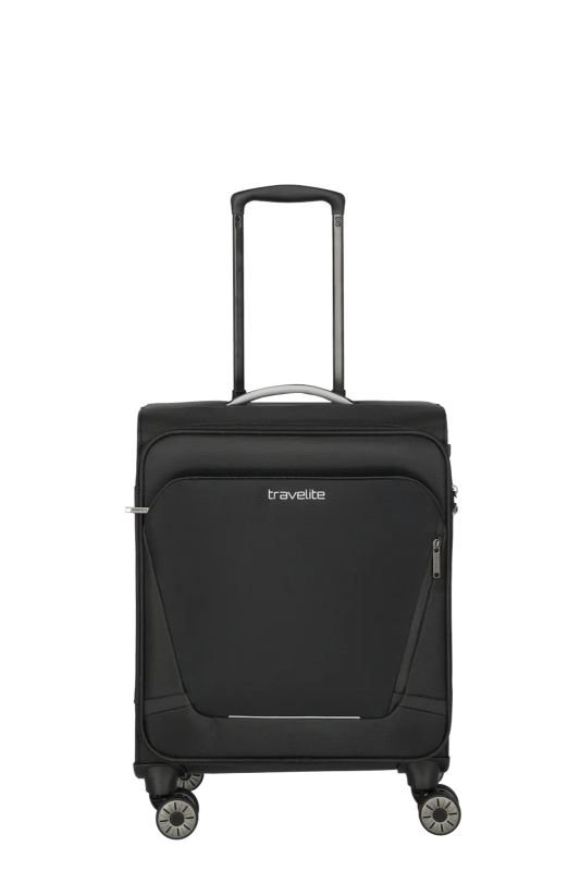 Trolley da cabina Travelite 40x55x23 cm con 4 ruote e tasca frontale