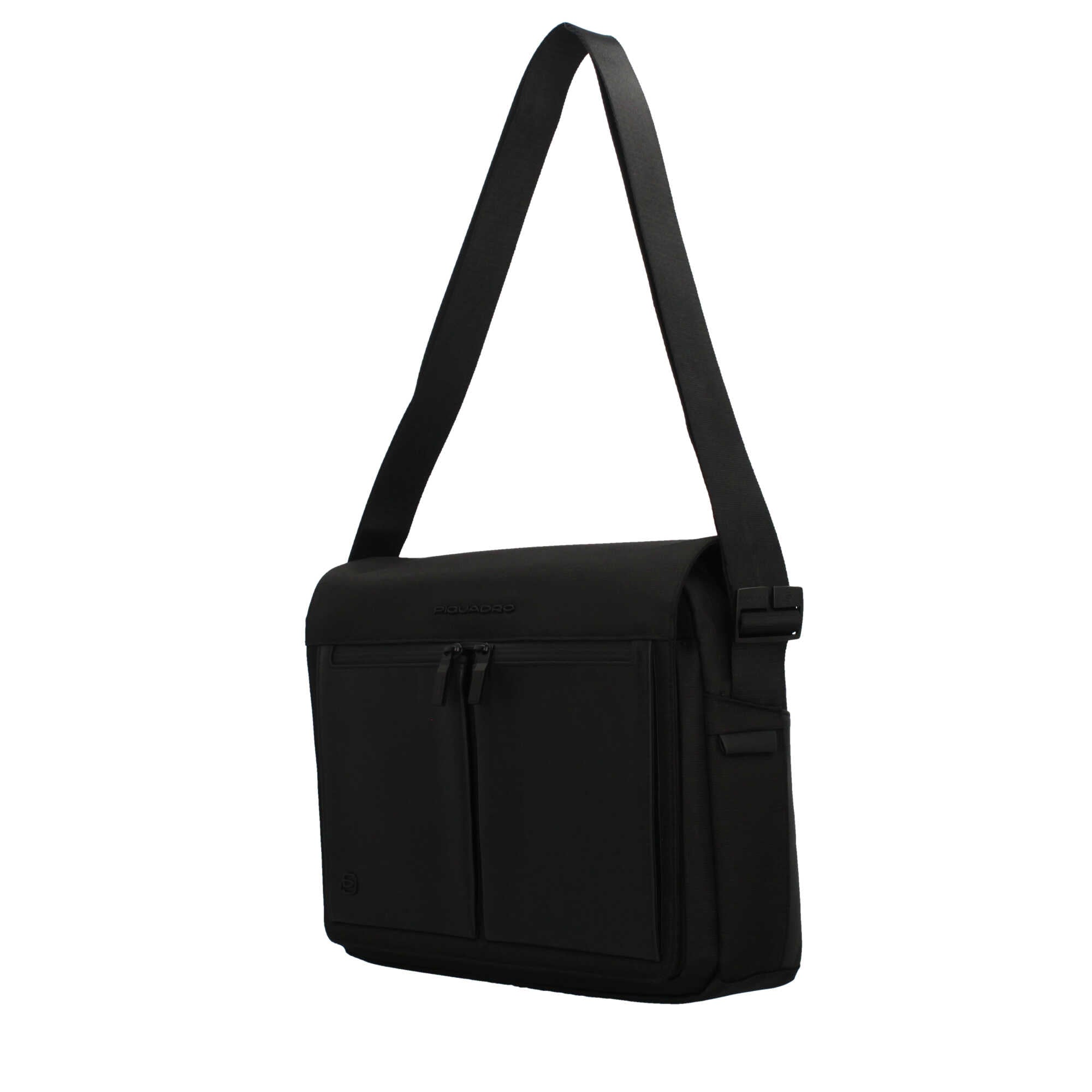 Cartella Piquadro con scomparto per laptop e tracolla regolabile – Eleganza e praticità per il lavoro