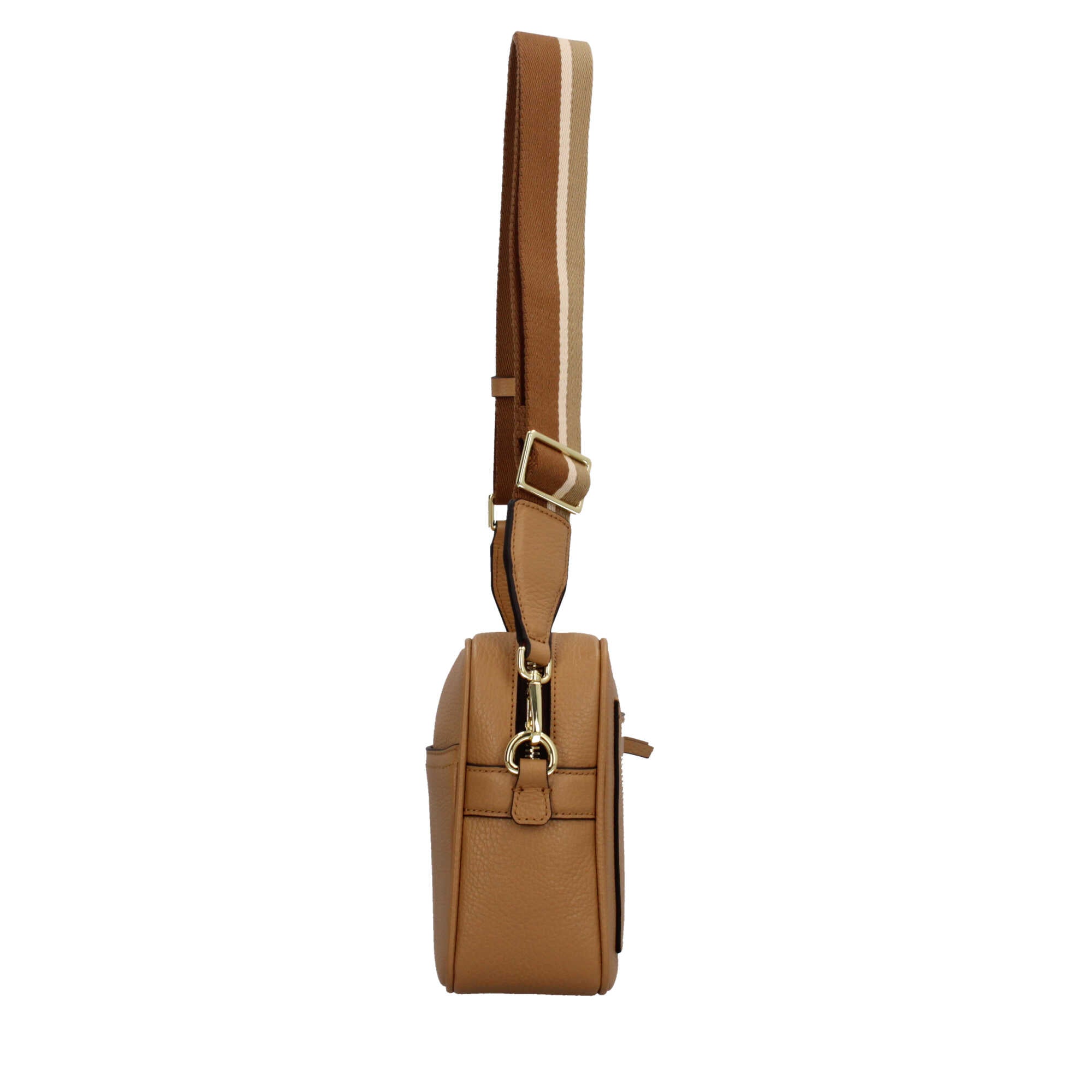 Gianni Chiarini Nina borsa a tracolla in pelle martellata con tasca frontale