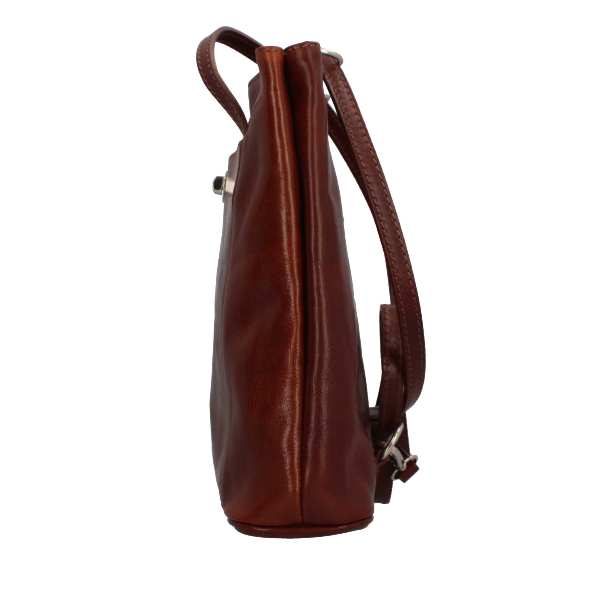 Borsa shopper in vera pelle artigianale Made in Italy