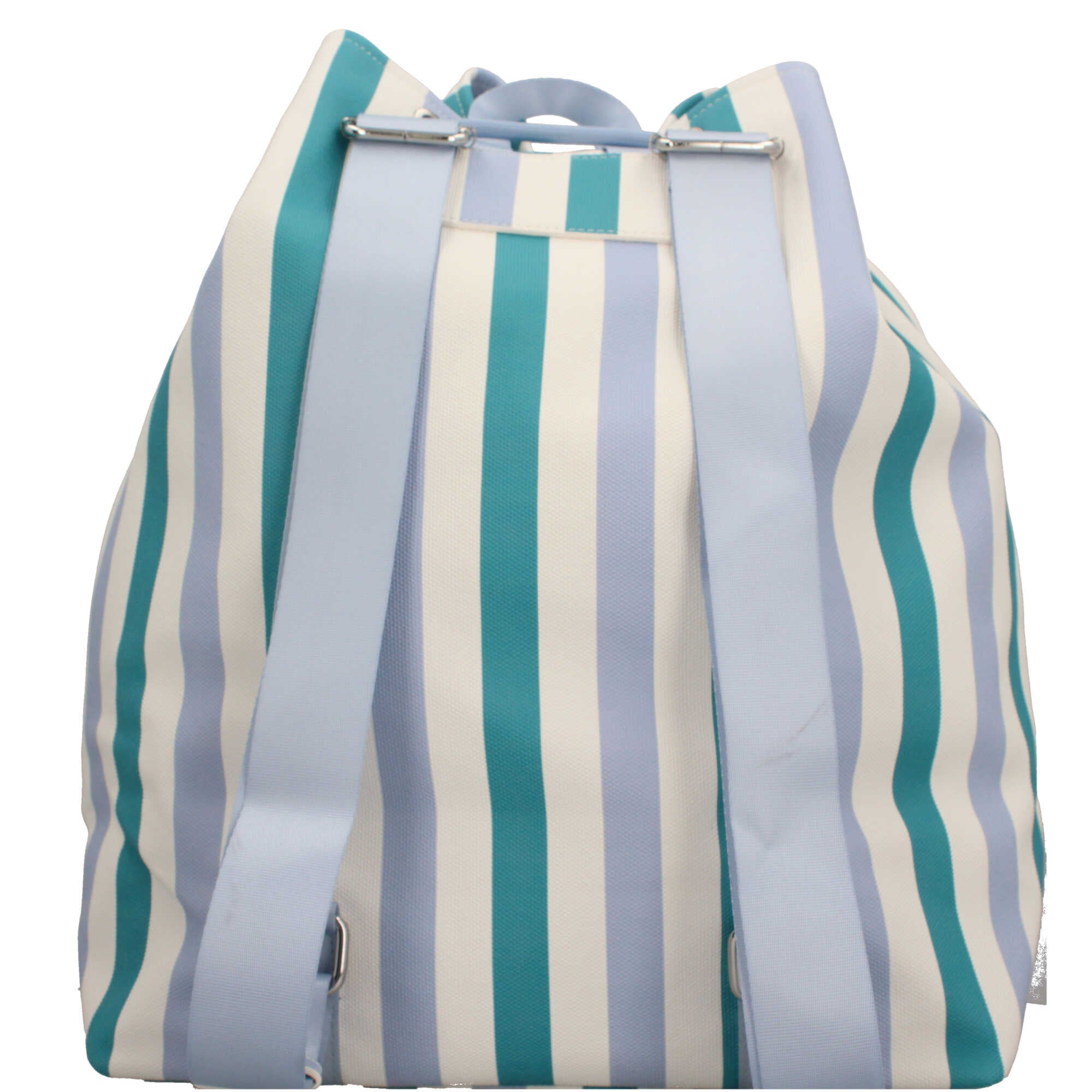 Zaino KUVE con chiusura a coulisse e righe verticali
