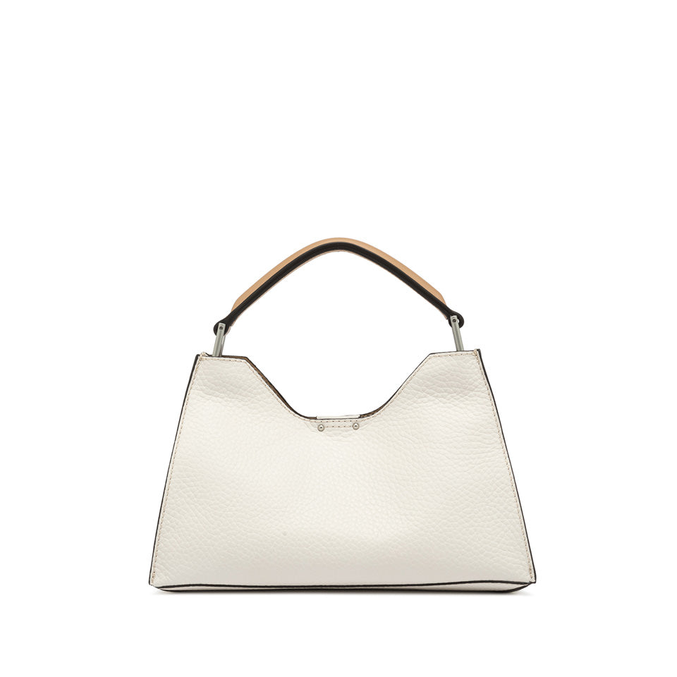 Borsa a mano Gianni Chiarini in pelle con dettaglio intrecciato