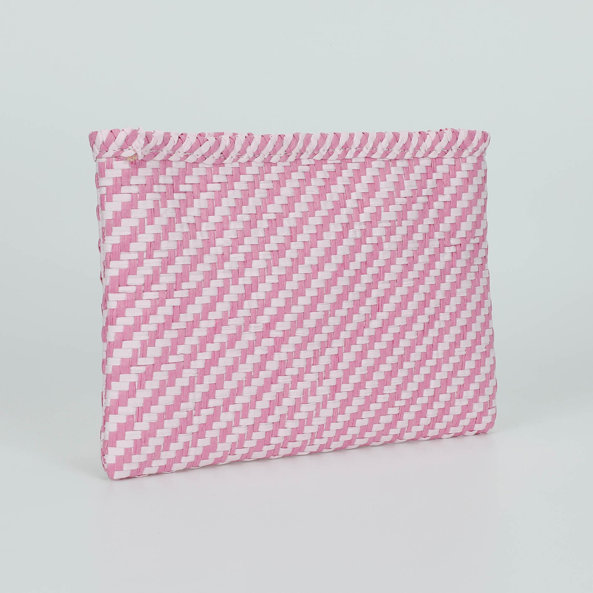 Mimi Mua pochette in paglia intrecciata