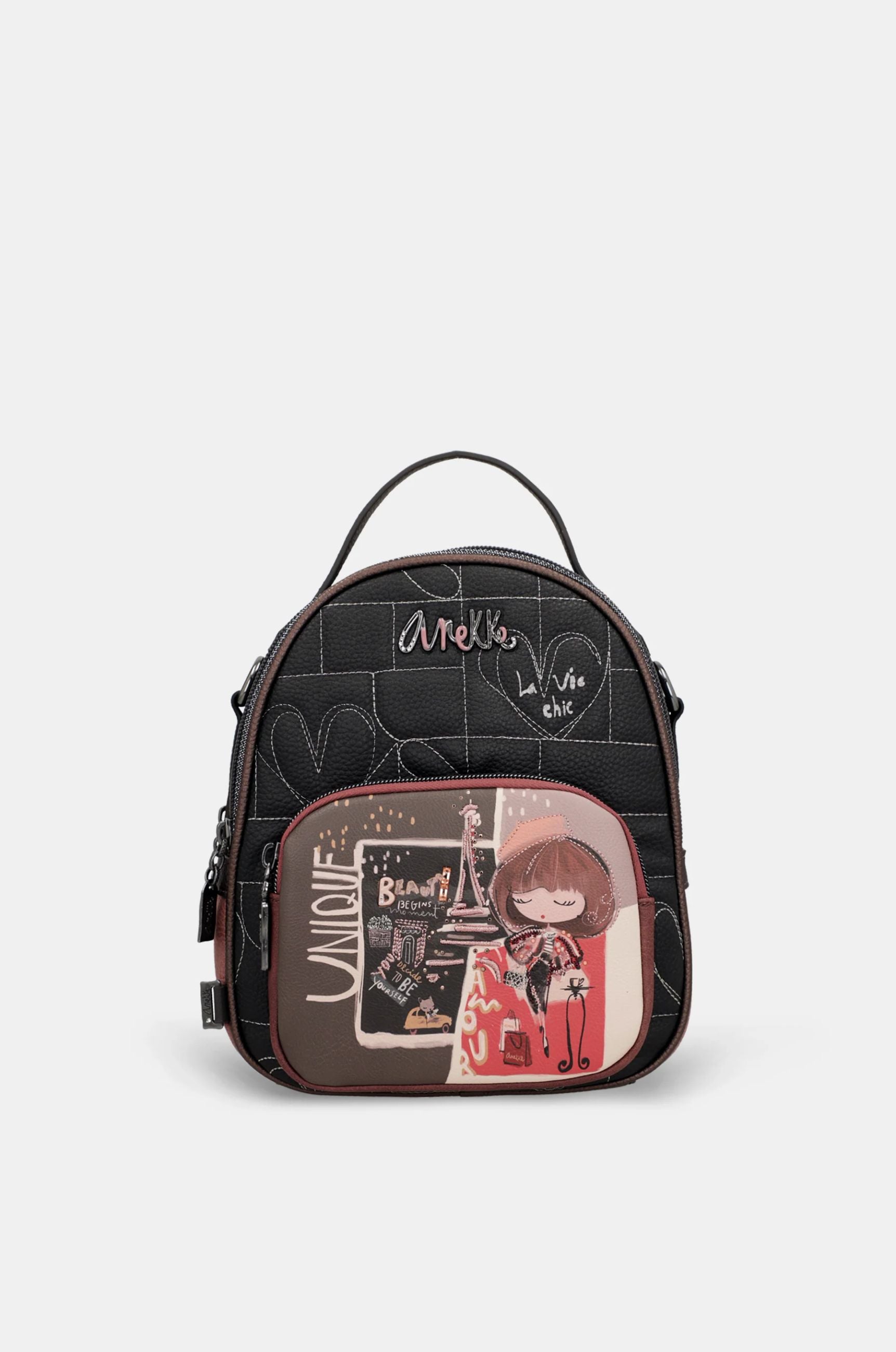 Zaino Anekke City Moments con tasca frontale Nero TU | Giò Fashion