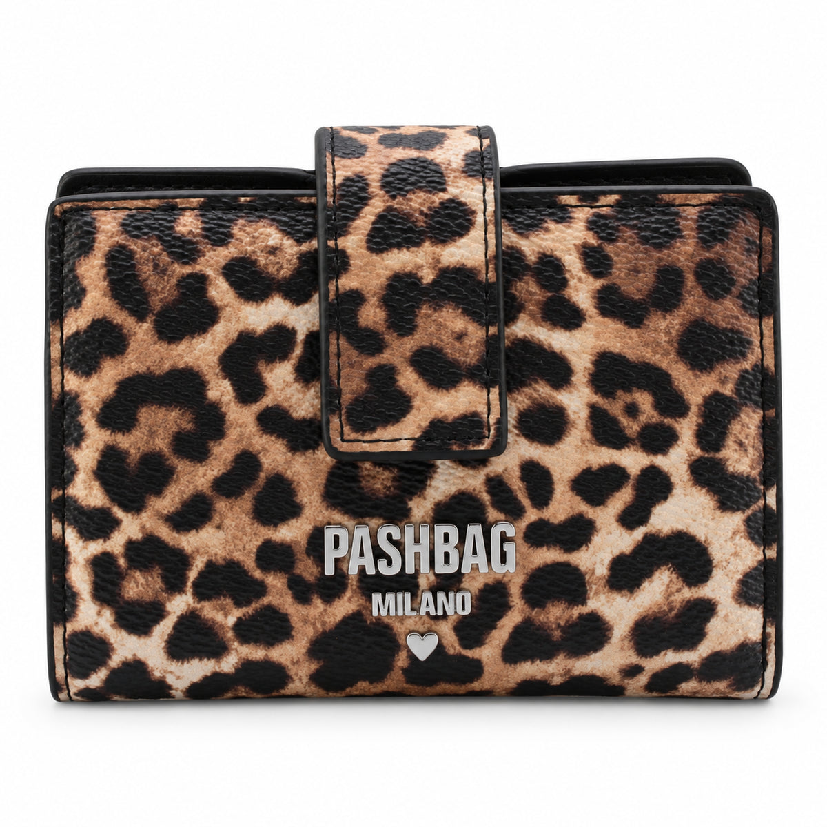 Portafoglio Pash Bag Cliff con fantasia animalier