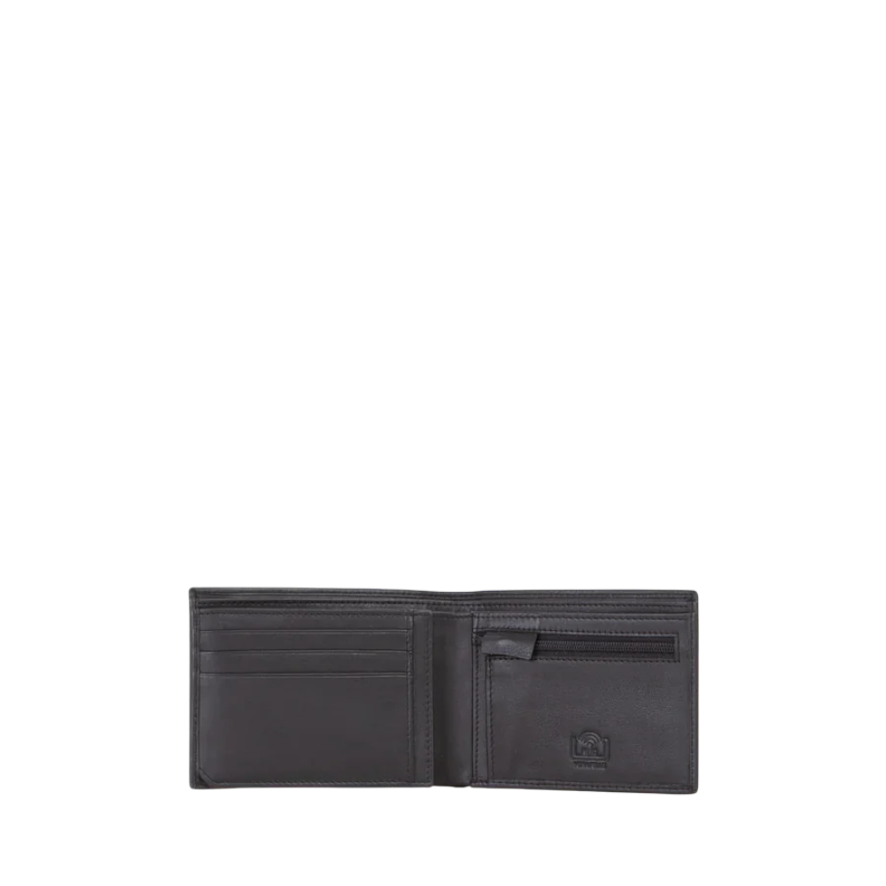 Valentino portafoglio classico in pelle con logo discreto