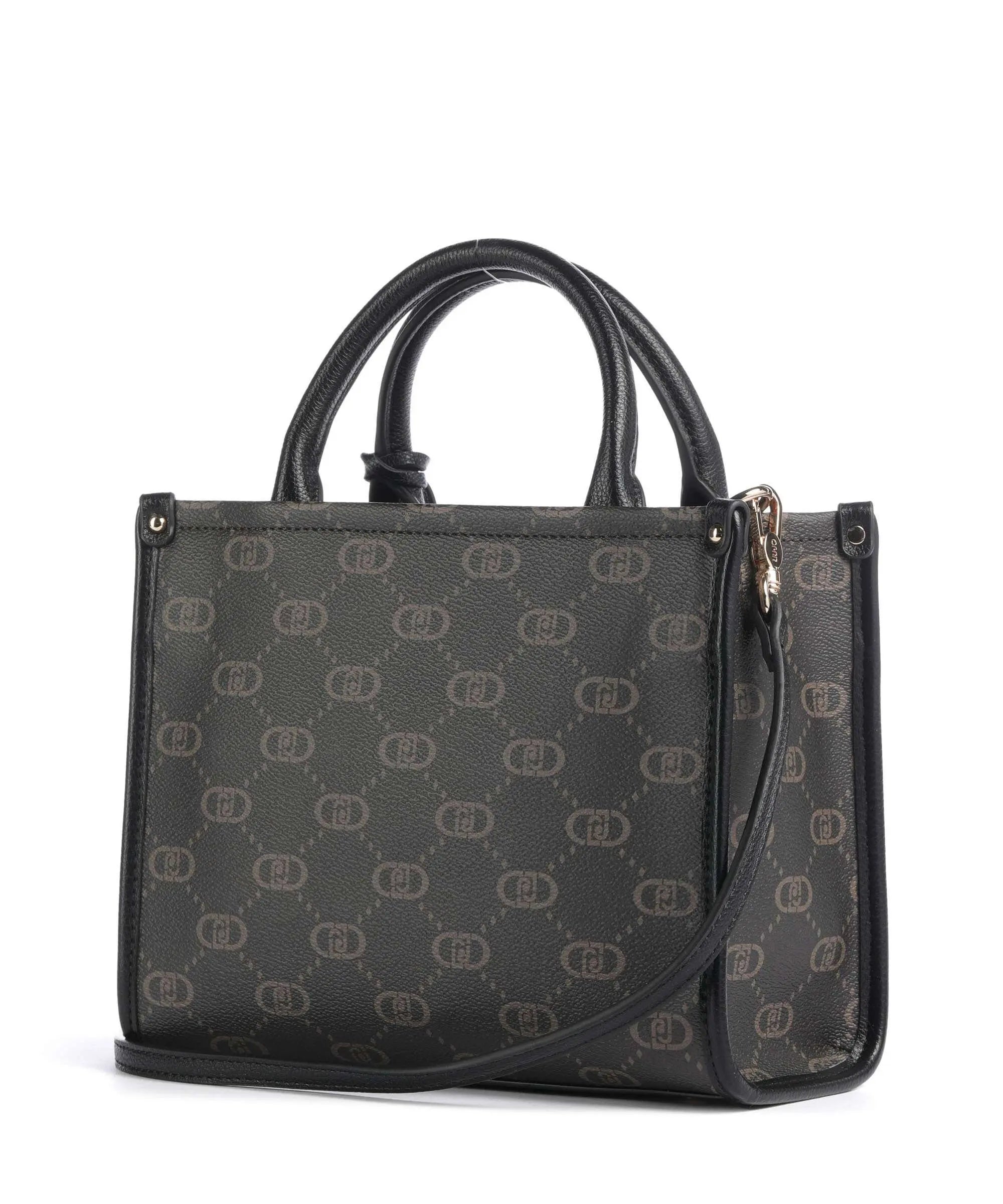 Borsa Liu Jo a mano con tracolla e logo all over