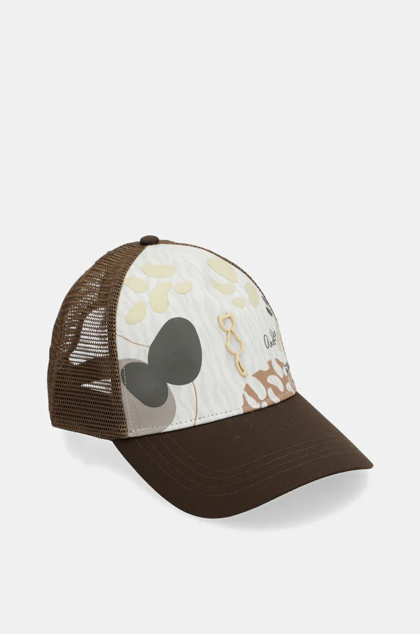 Cappellino Anekke con visiera curva e chiusura regolabile Marrone TU | Giò Fashion
