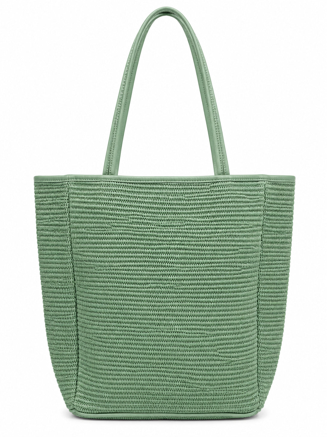 Borsa Mare Shopping Intrecciata Donna con Doppi Manici