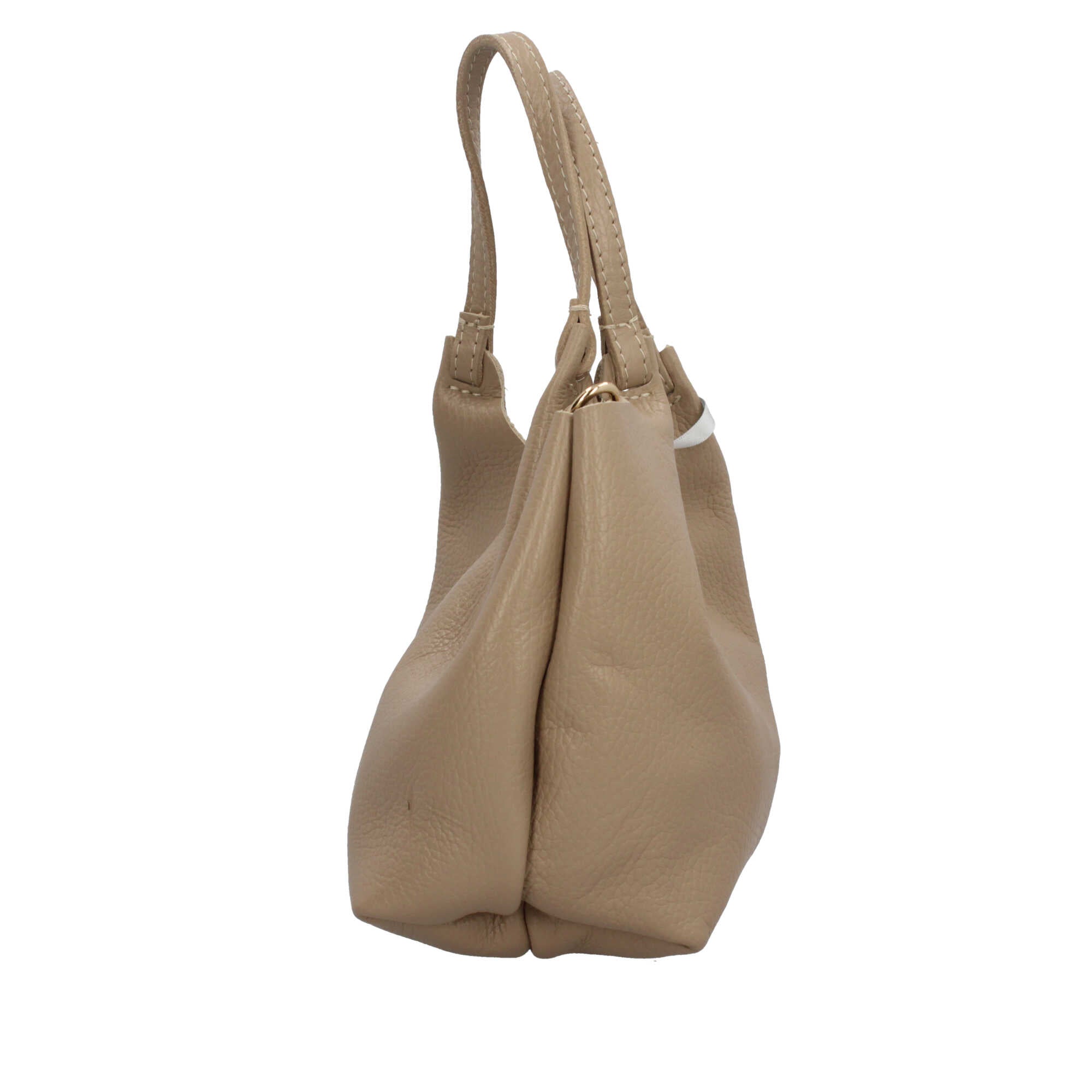 Borsa a mano in pelle martellata Made in Italy dal design versatile