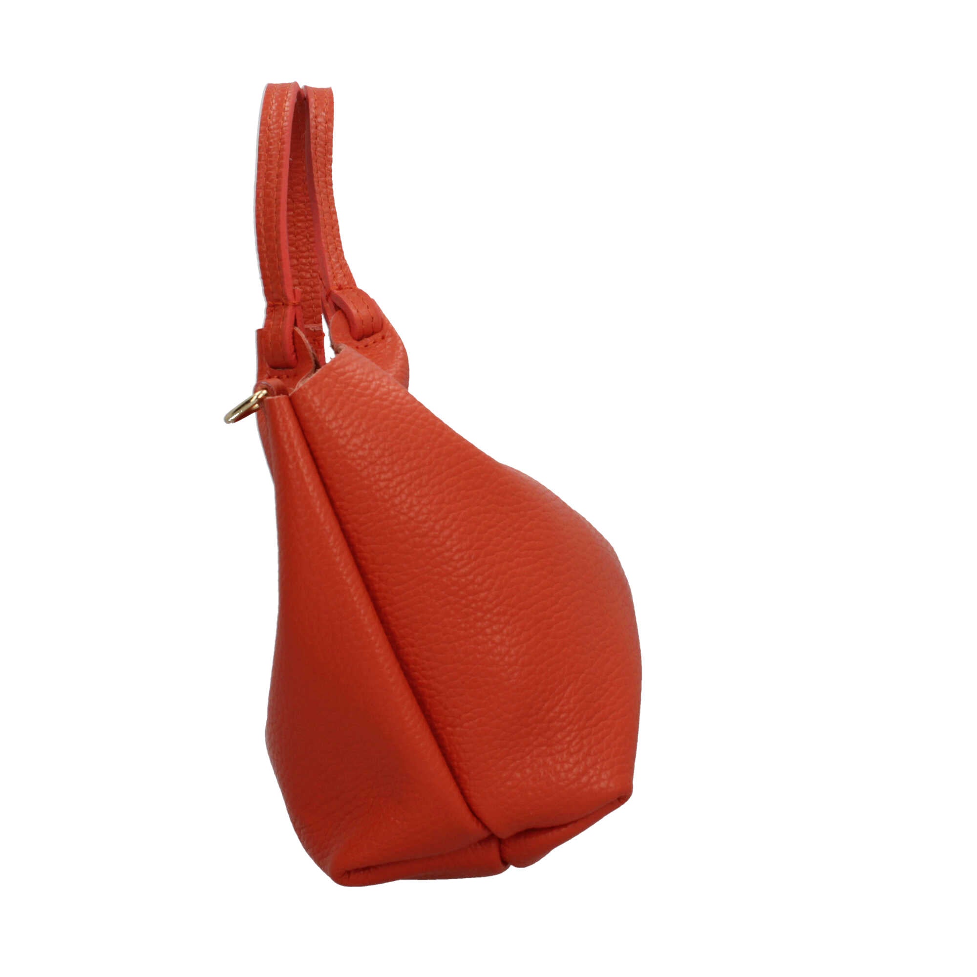 Borsa a mano in pelle martellata Made in Italy dal design versatile