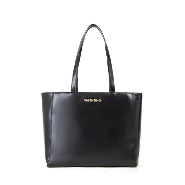 Borsa shopping Valentino elegante con doppio manico Nero TU | Giò Fashion