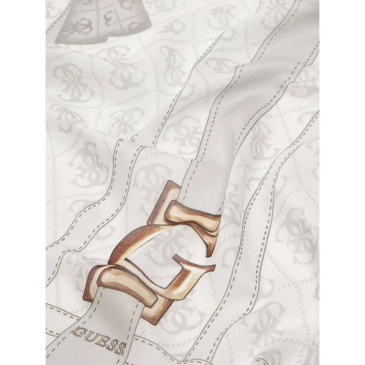 Guess foulard con stampa logo e dettagli borse