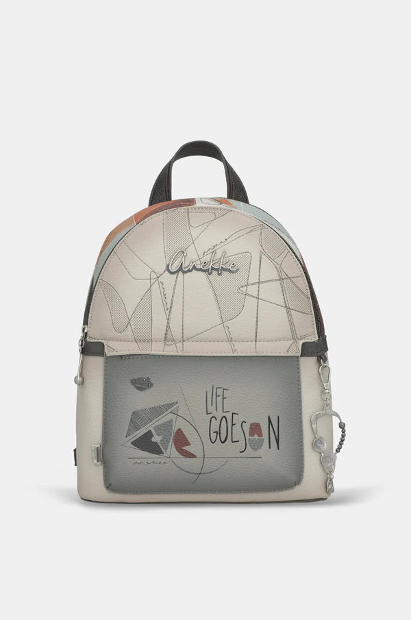 Zaino donna Anekke con tasca frontale e zip