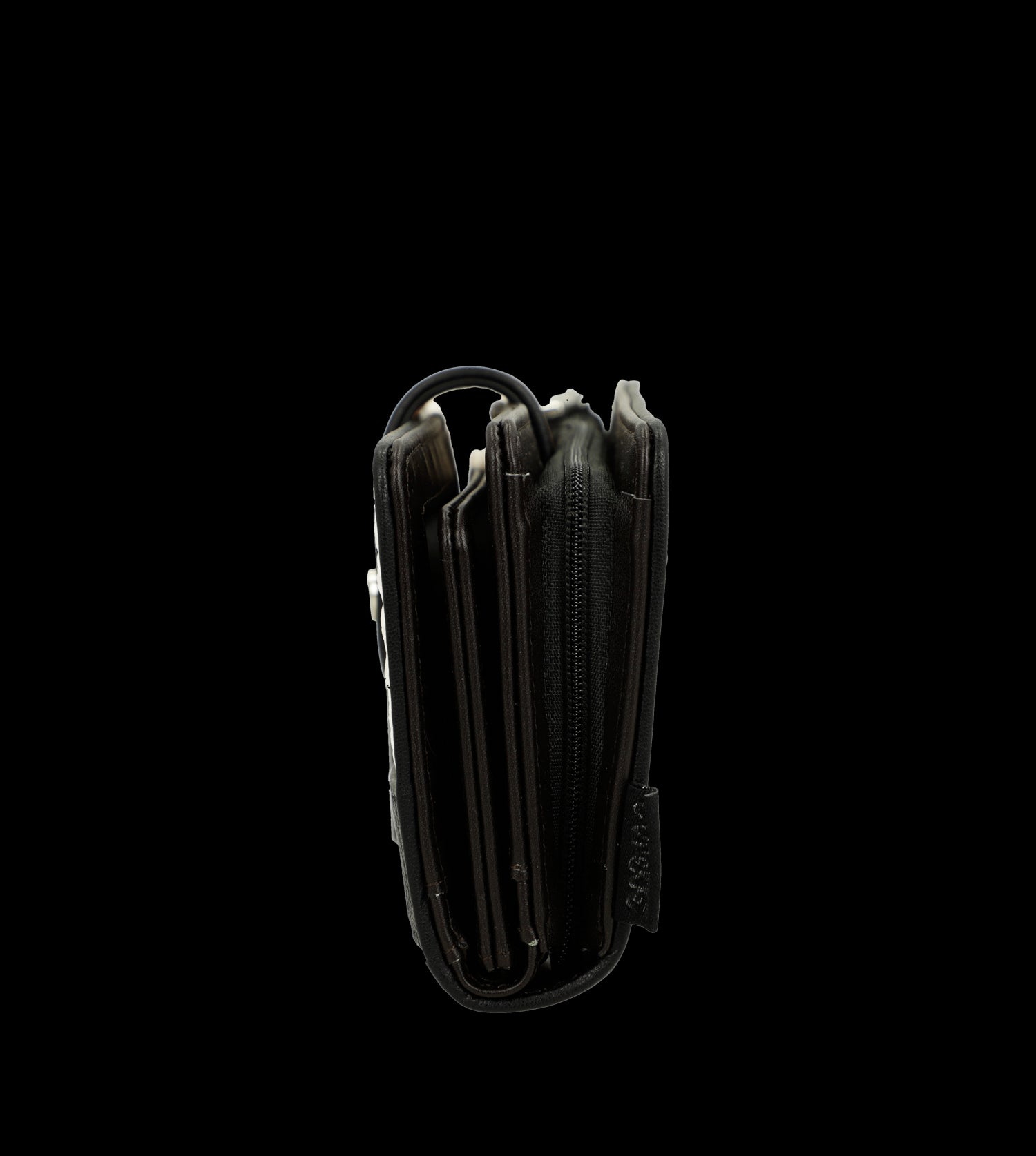 Portafoglio Anekke ampio con chiusura zip e design esclusivo