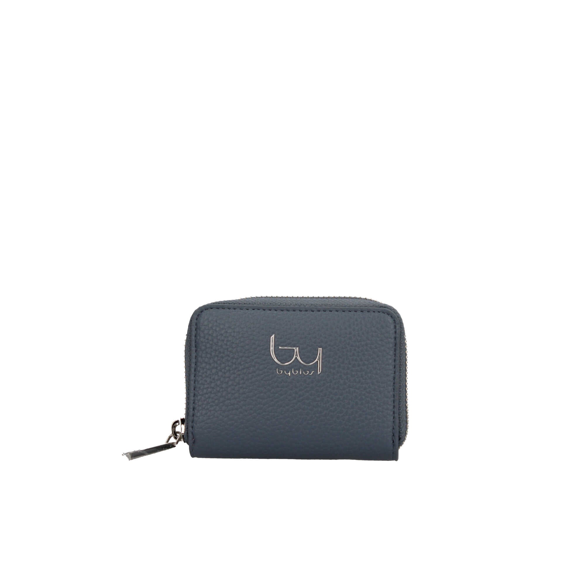 Portamonete By Byblos in ecopelle con zip e scomparti interni Blu TU | Giò Fashion