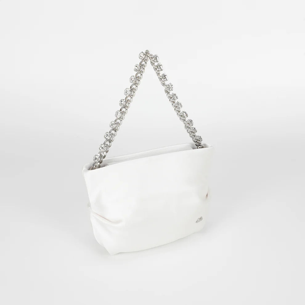 Borsa spalla donna Mimi Mua con manico gioiello