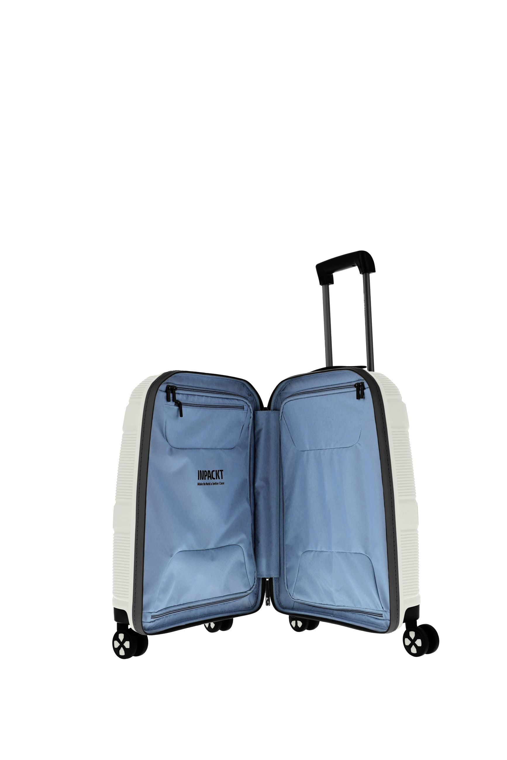 Valigia bagaglio a mano rigida Travelite Impackt con USB, TSA e ruote rinforzate