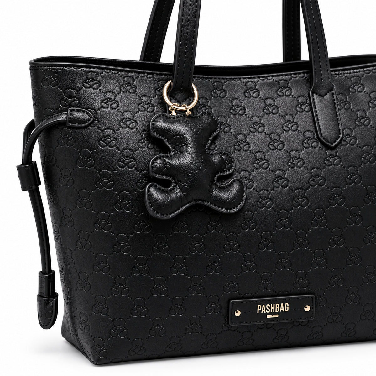 PashBag Borsa Shopper Donna Capiente con Charm