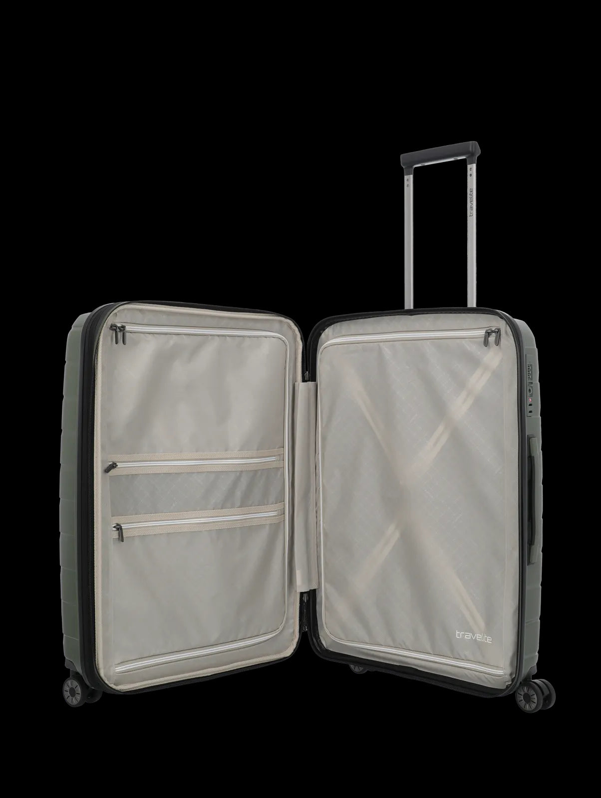 Valigia rigida Travelite Air Base L con TSA e ruote doppie