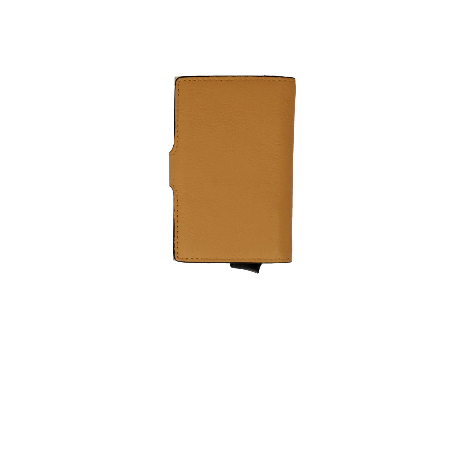 Porta carte di credito Piquadro in pelle con chiusura a bottone