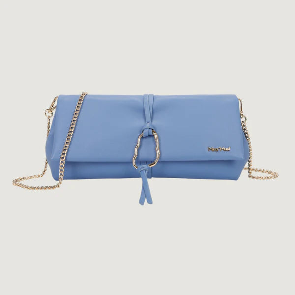Borsa a tracolla donna Mimi Mua con dettaglio decorativo frontale