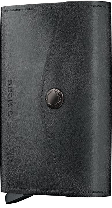 Portafoglio Secrid Miniwallet EV Black compatto con protezione RFID Nero TU | Giò Fashion