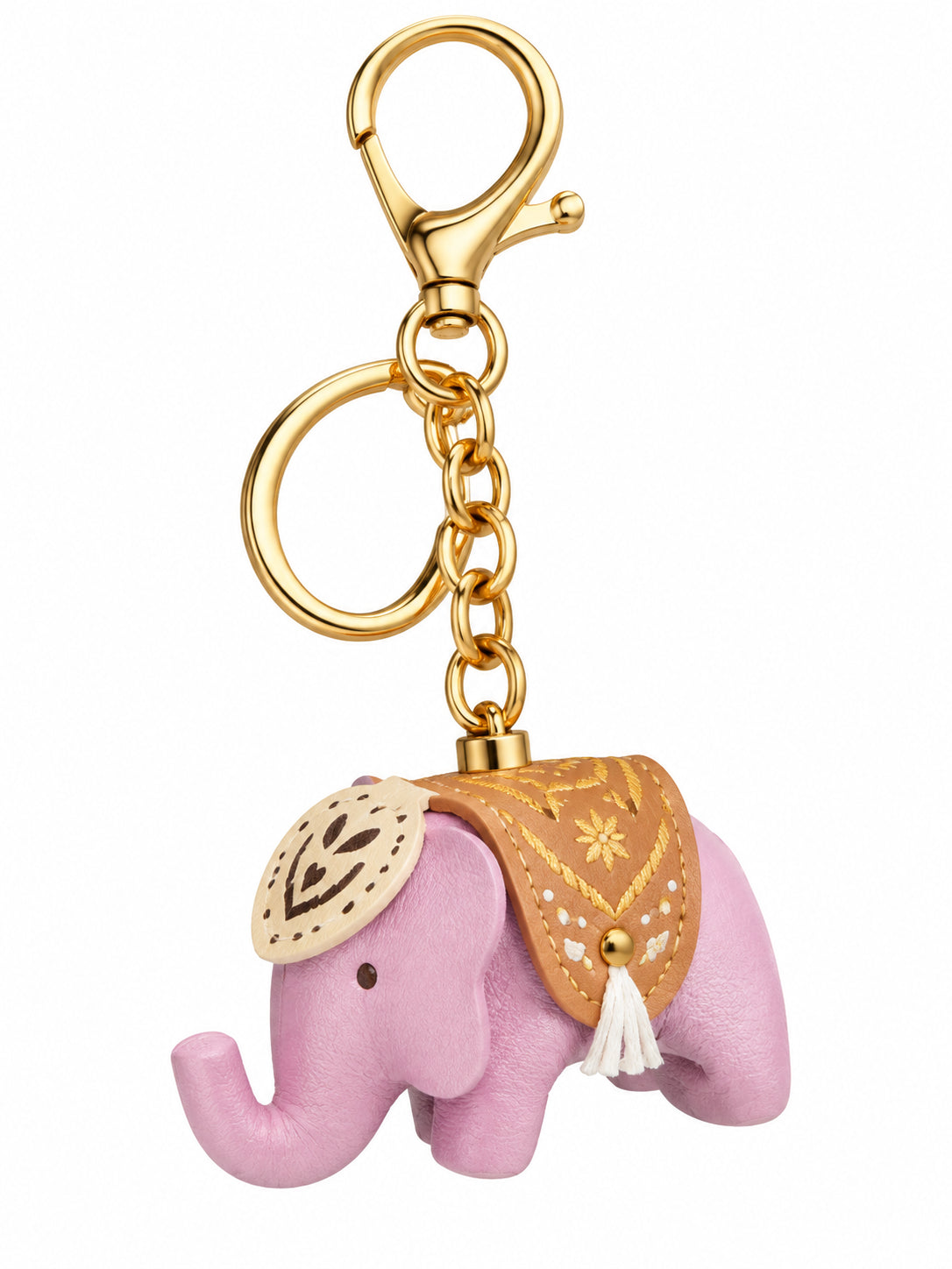 Portachiavi YNot? Donna con Elefantino – Charm Decorativo per Borsa e Chiavi