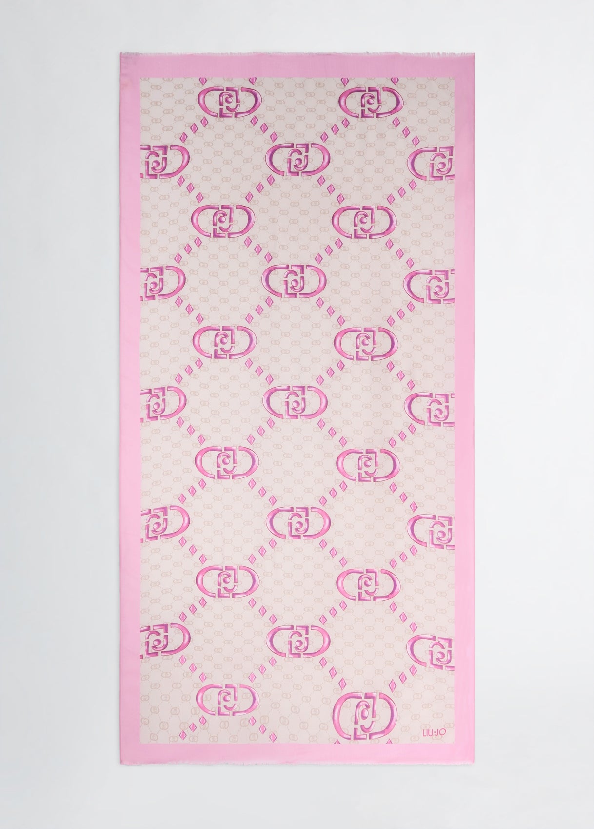 Foulard Donna Liu Jo con Monogram e Dettagli Grafici