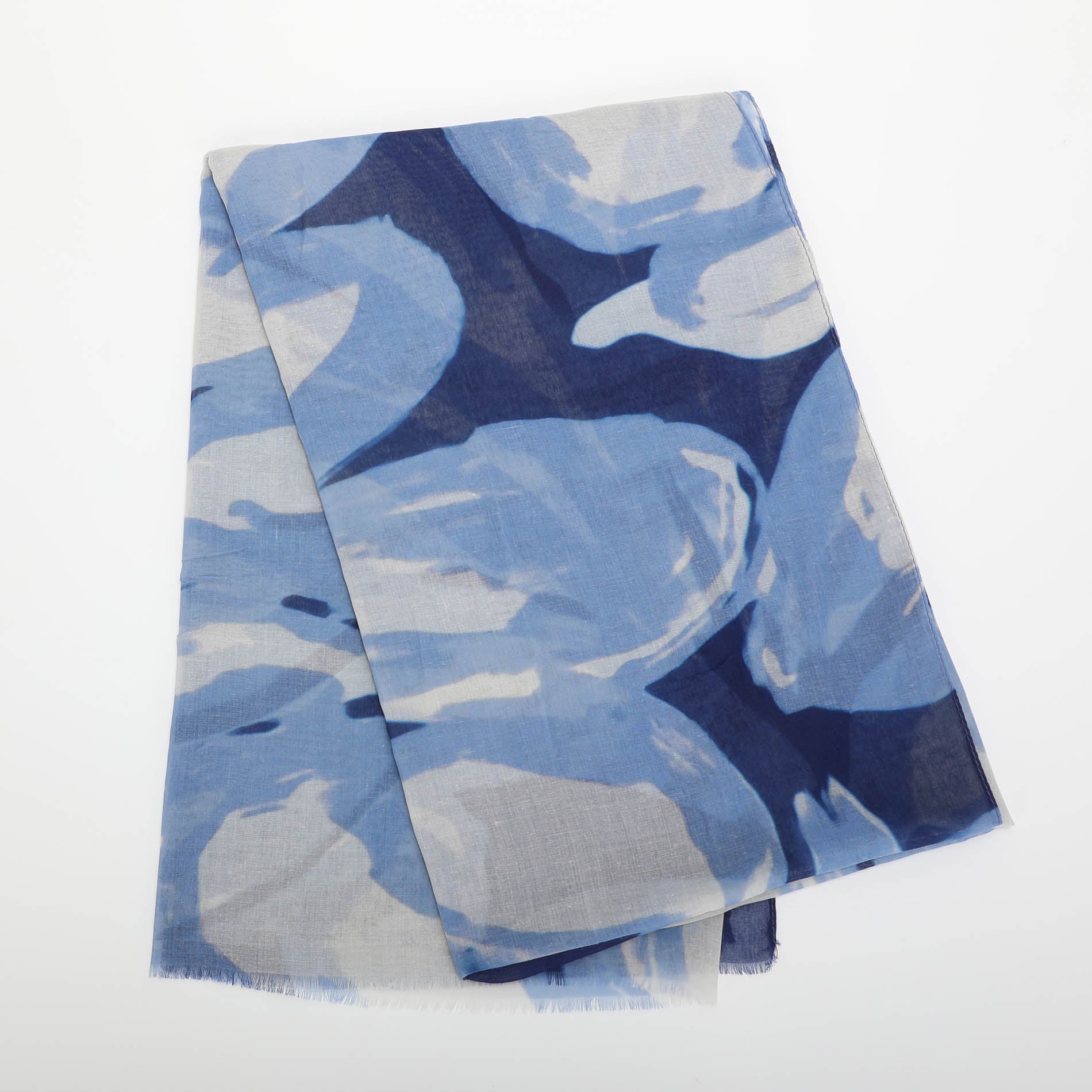 Foulard Mimi Mua con fantasia astratta floreale