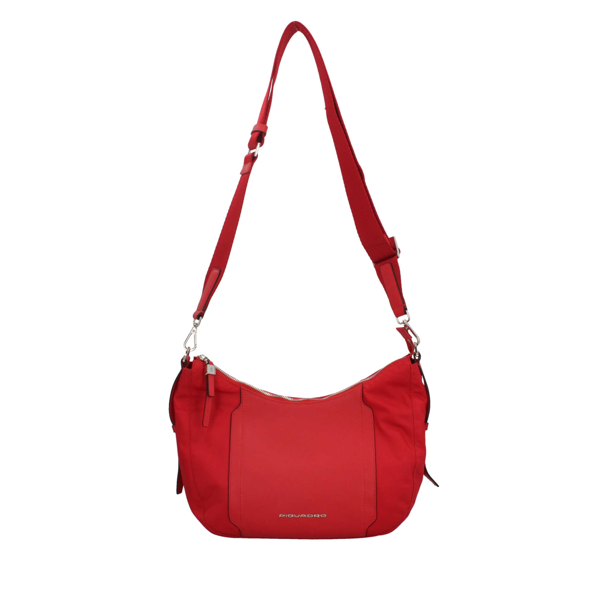 Piquadro borsa a tracolla in pelle con scomparto per iPad Mini e protezione RFID