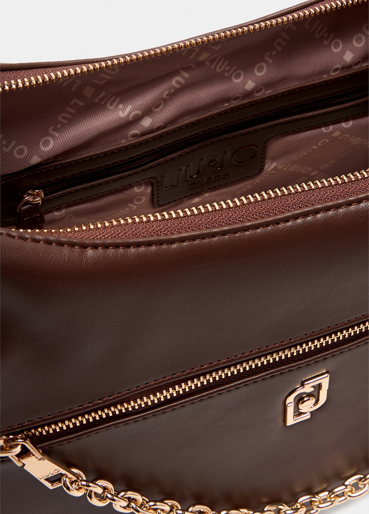 Borsa a spalla Liu Jo con catena e pochette removibile