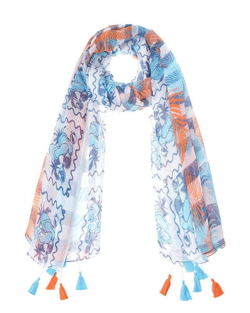 Ble Resort Collection Pareo con Foglie