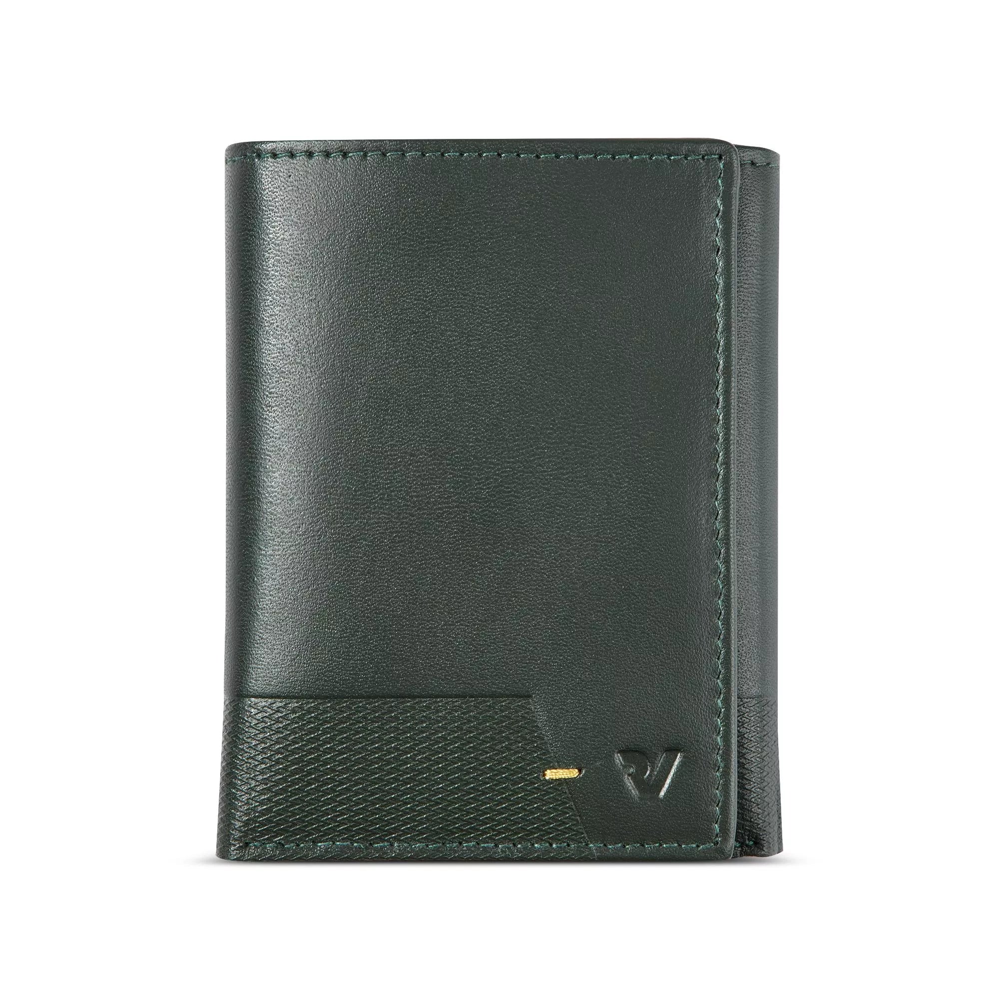 Roncato portafoglio uomo in pelle con scomparti multipli e protezione RFID