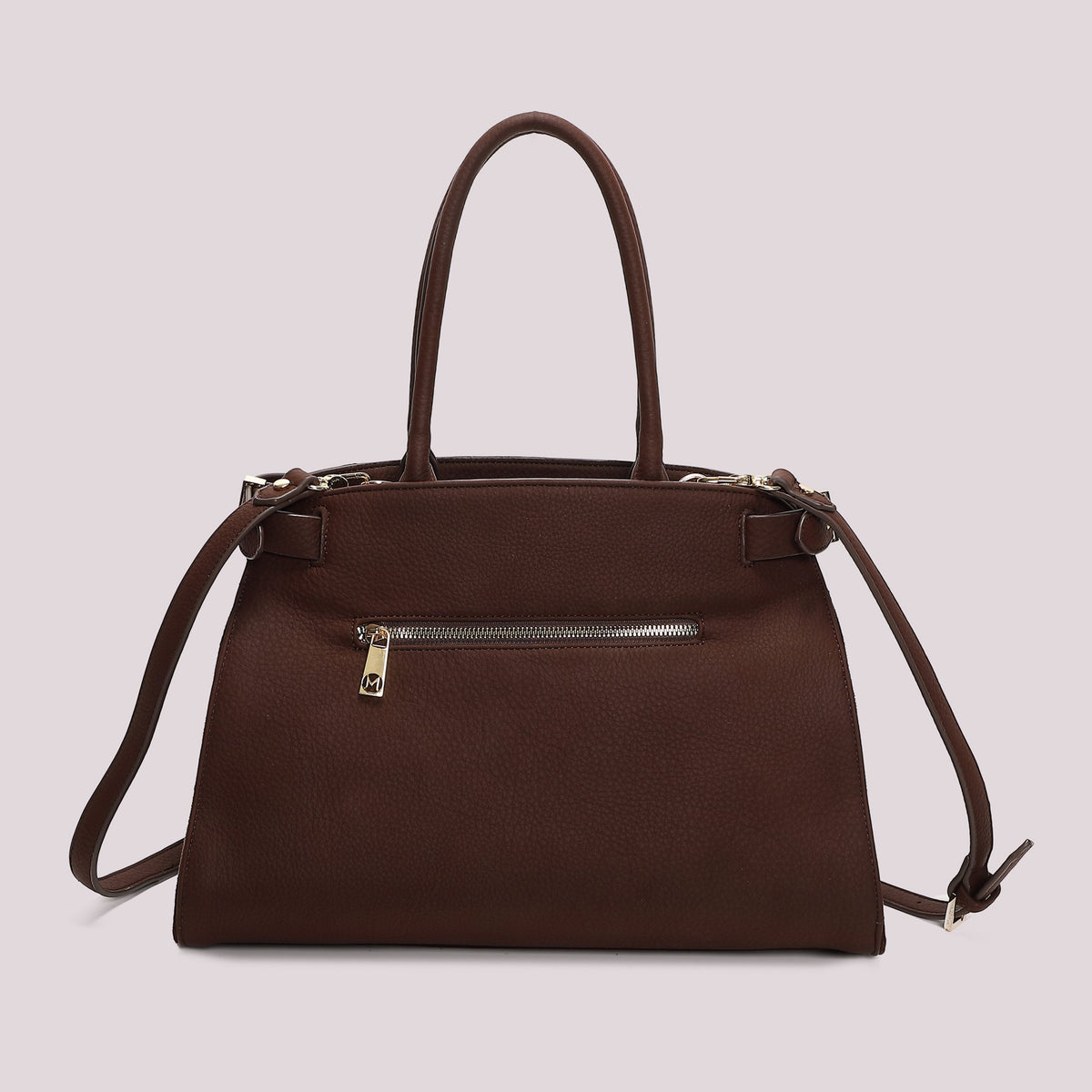 Borsa Shopping Donna Mimi Mua con Fianchi Effetto Camoscio