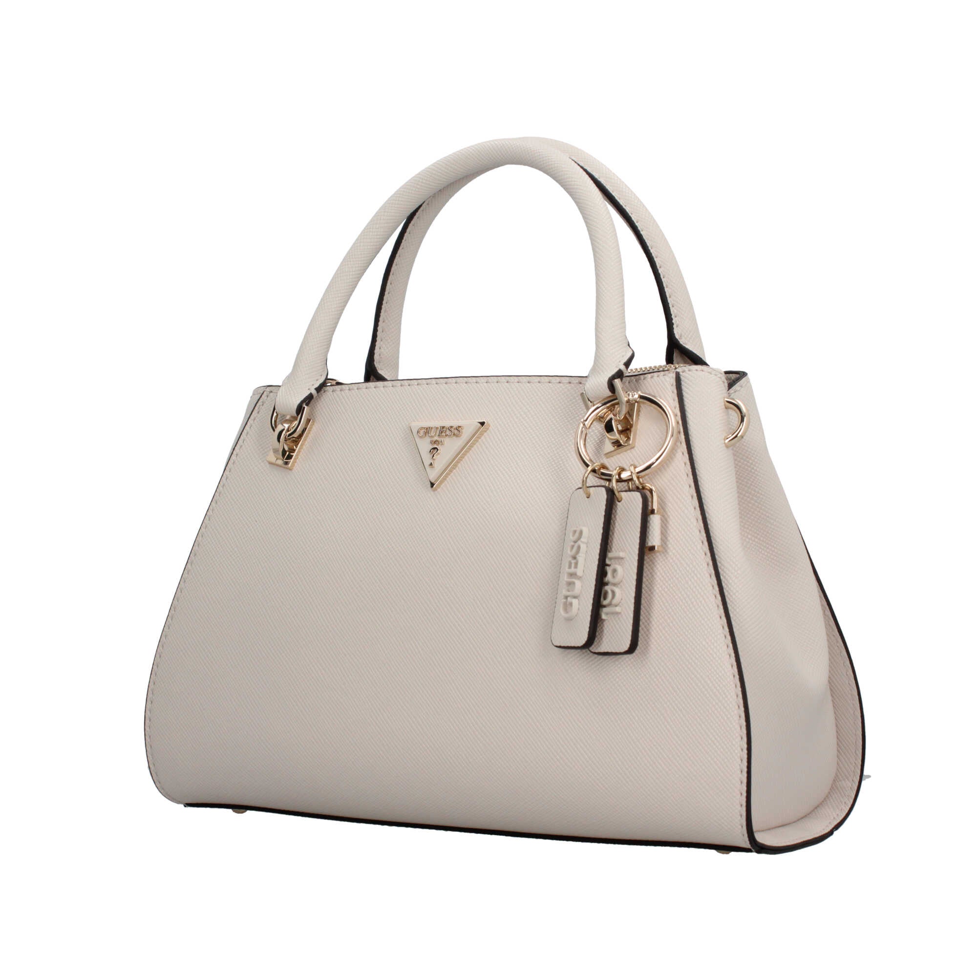 Borsa a Mano Guess con Charm e Dettaglio Logo