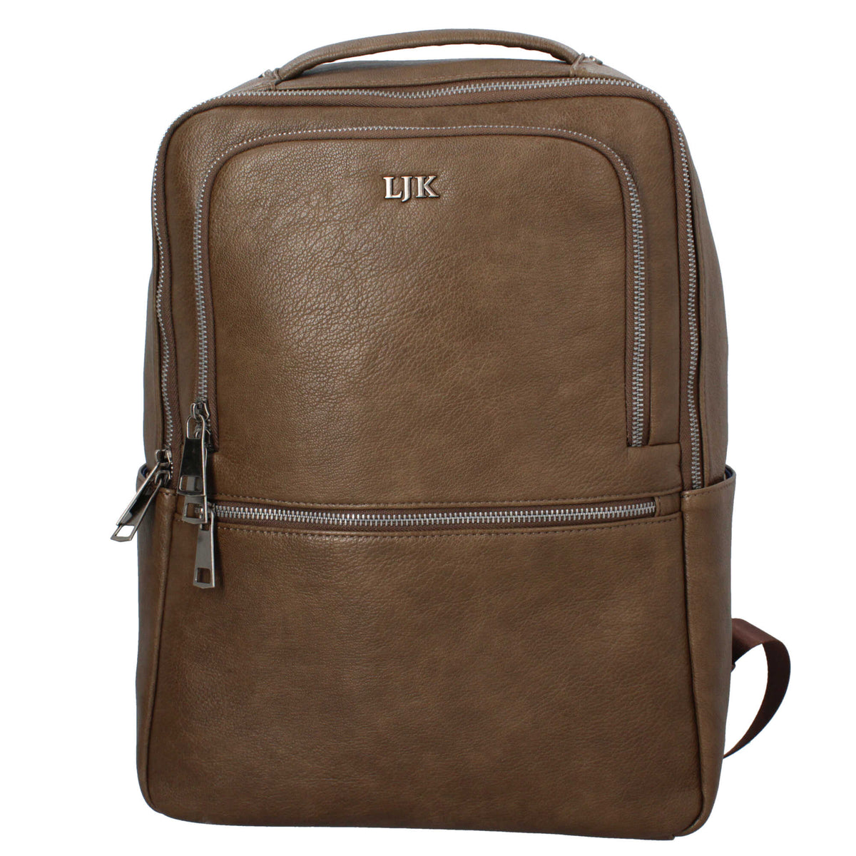 Lumberjack zaino elegante con logo frontale Marrone TU | Giò Fashion