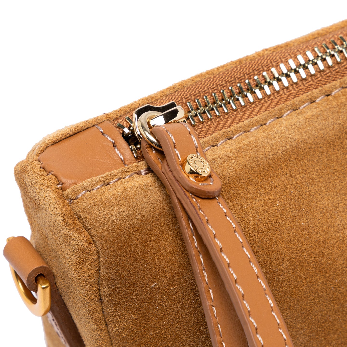 Gianni Chiarini Nora Pouch borsa in pelle scamosciata con tracolla removibile