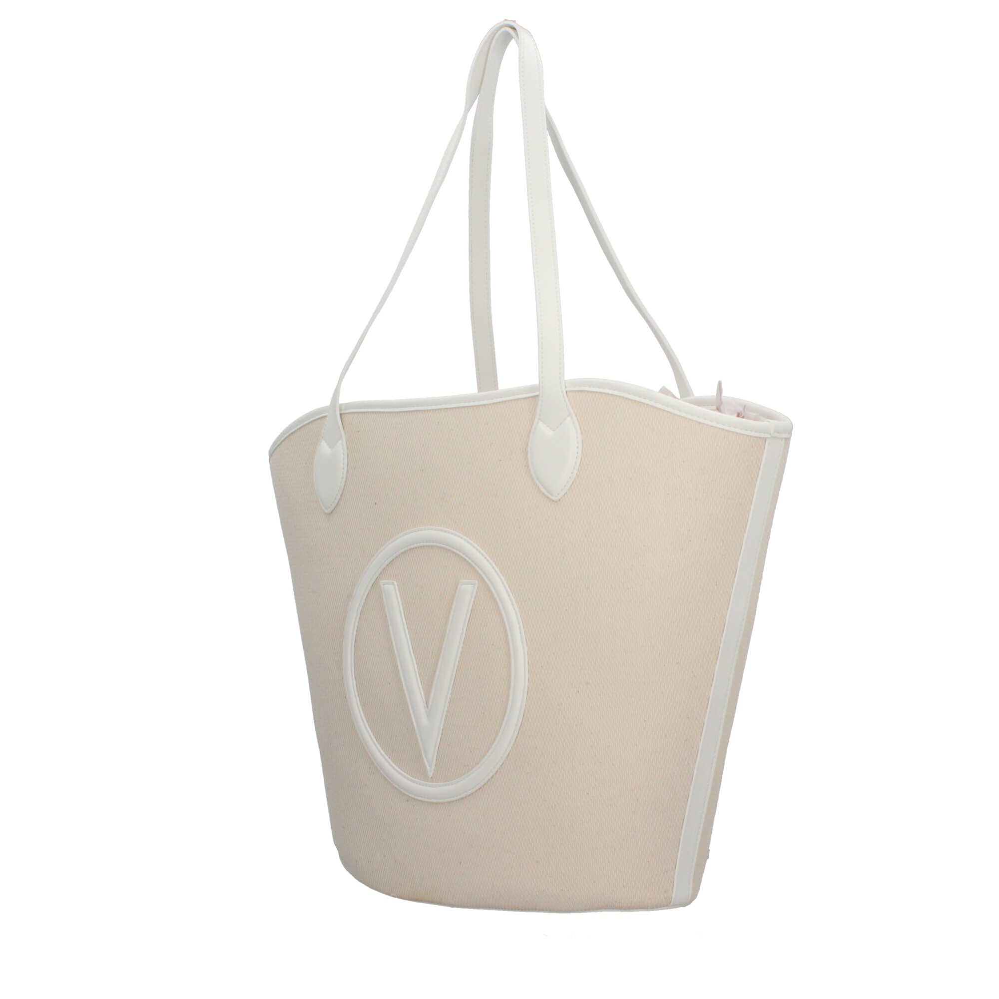 Valentino Shopping Covent con logo e pouch coordinata