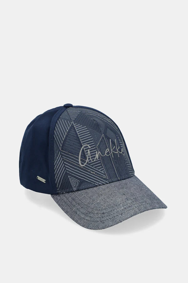Cappellino Anekke con visiera curva e chiusura regolabile DENIM TU | Giò Fashion