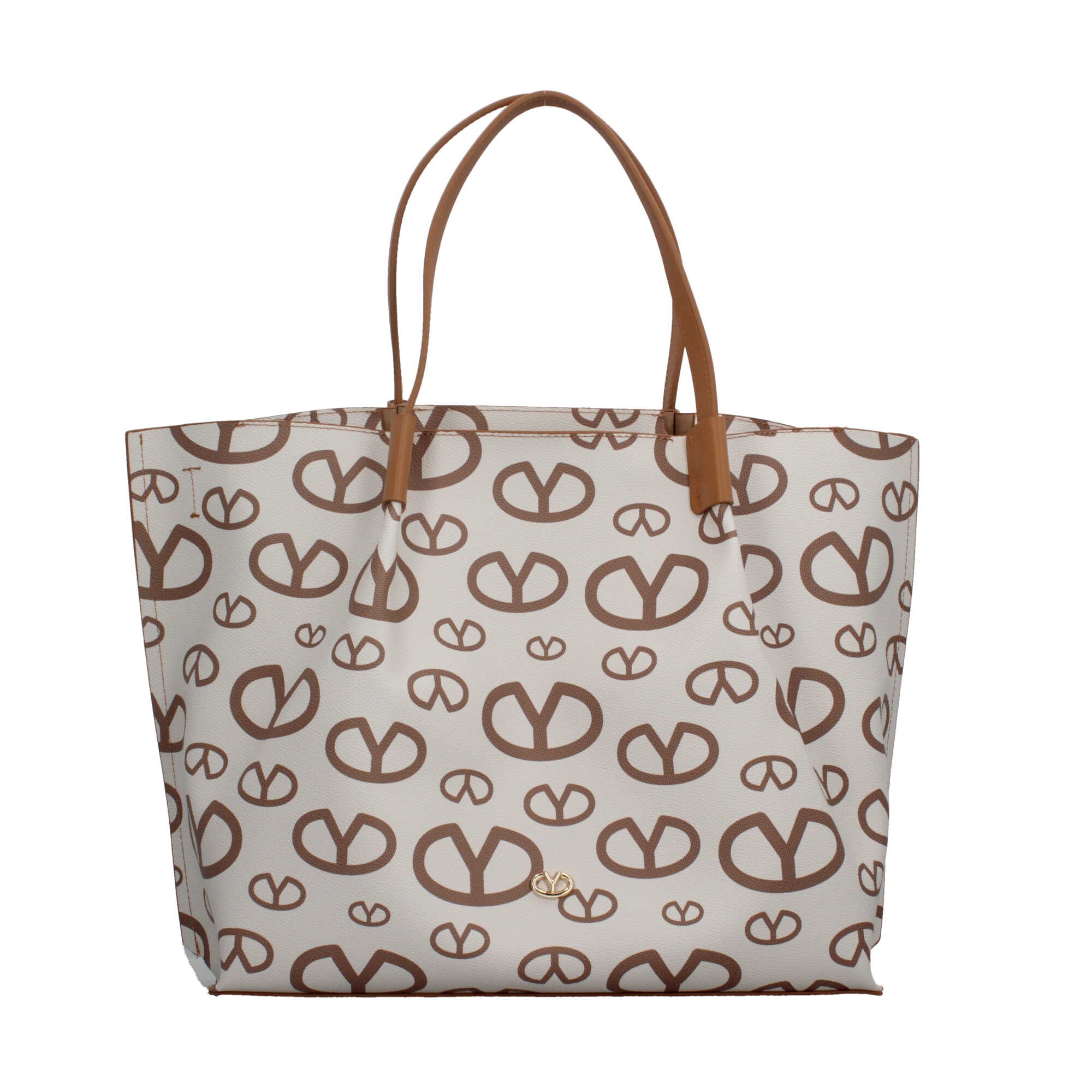 Borsa shopping con loghi Y Not